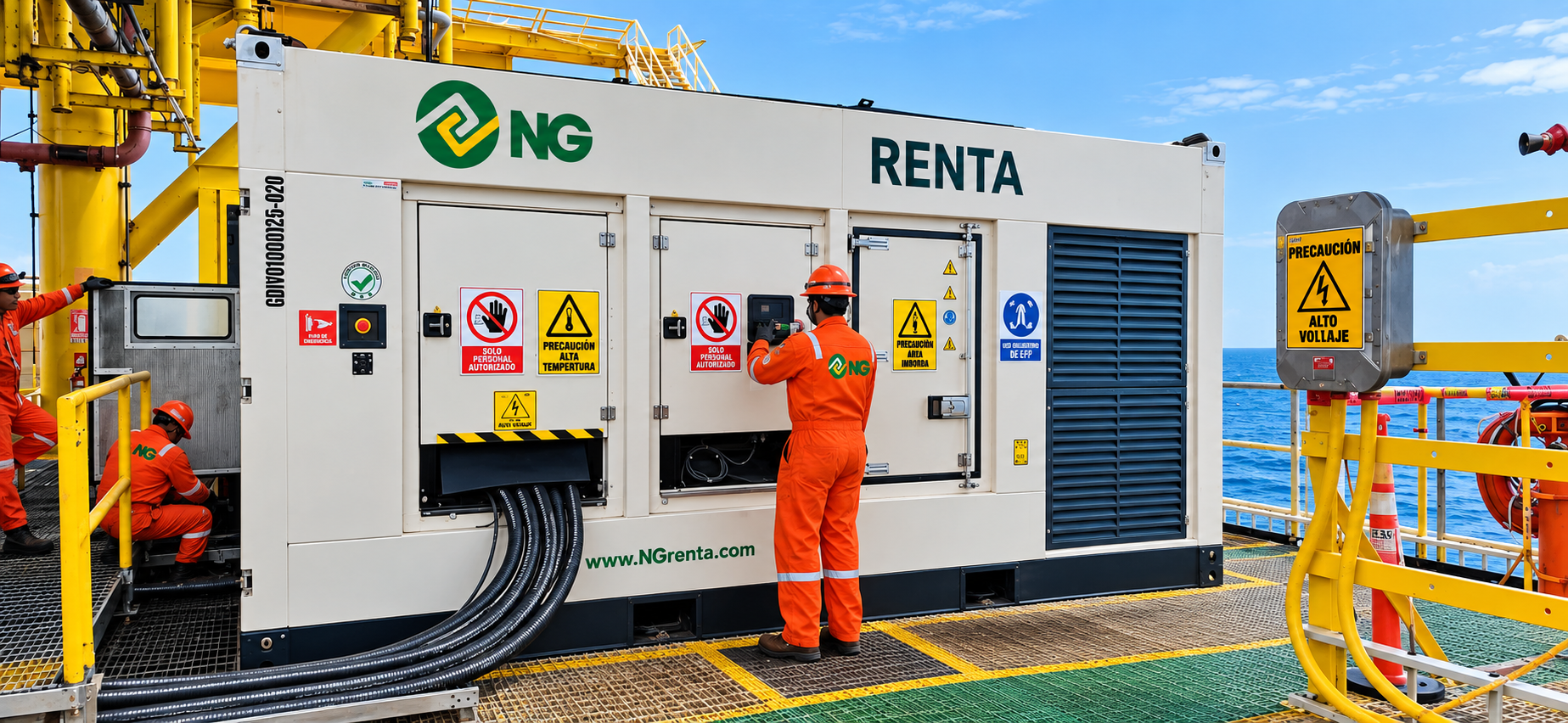 Soluciones NG Renta para petróleo y gas